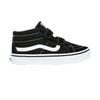 YOUTH SK8-MID REISSUE V SHOES (8-14 roků), Black-True White
