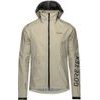 LUPRA GORE-TEX Hooded Logo Jacket Mens tech beige / black