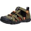 SEACAMP II CNX YOUTH, dark olive/gold flame