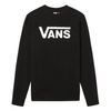 CLASSIC V CREW SWEATER, Black