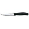 Swiss Classic, steak knife, 11cm, straight, black