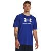 UNDER ARMOUR M SPORTSTYLE LOGO SS-BLU