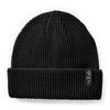 Perimeter Rolled Beanie black