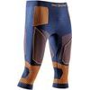 X-BIONIC® ENERGY ACCUMULATOR LIGHT PANTS 3/4 MEN MARINE/ORANGE