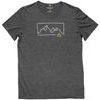Active "Outline" Tee Man Anthracite