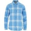 Övik Lite Flannel Shirt W Ultramarine-Chalk White