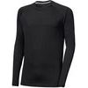 MERINO ACTIVE NO LOGO pánské triko dl.rukáv raglan černá