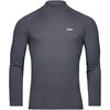 M's Layer Merino Mock Neck Jersey Sylvanite Grey
