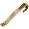 QUICK-RELEASE ENGRAVABLE POCKET CLIP PVD Brass