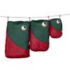 Travel Cube Set burgundy/dark green (1xS, 1xM, 1xL)
