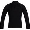 K 260 Tech LS Half Zip, BLACK