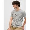 570044-01 Tričko s logem GAP Šedá