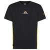 Promo Tee M, Black/Yellow_999100