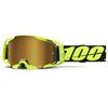 ARMATIC Goggle Neon Yellow - Mirror True Gold Lens