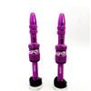 Presta Quickfill Tubeless Valves | Gen2 | 23-31mm Depth | 2 Pieces | Eggplant