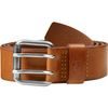 Singi Two-pin Belt Leather Cognac