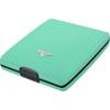 Money & Cards BELUGA - leather Turquoise