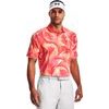 UNDER ARMOUR UA Iso-Chill Grphc Palm Polo-PNK
