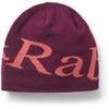 Logo Beanie mulberry/hibiscus
