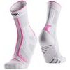 X-SOCKS® TRAILRUN TERRASKIN EXPERT CREW X WHITE/FLUO PINK