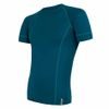 SENSOR COOLMAX TECH men's T-shirt neck sleeve sapphire