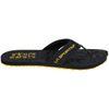 Jandal, Black/Yellow