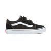 VANS YOUTH OLD SKOOL V SHOES (8-14 years), Black-True White