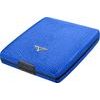 Money & Cards BELUGA - leather Needle Electric Blue