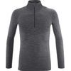 DRYNAMIC WARM 1/2 ZIP M ANTHRACITE GREY