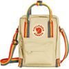 FJÄLLRÄVEN Kånken Rainbow Sling 2,5 Light Oak-Rainbow Pattern