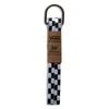 CHECKERBOARD LACES 36, Black White Checkerboard