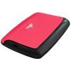 Card Case PEARL - leather Rubin Red