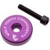 ULTRALIGHT STEM CAP ultraviolet purple + 5mm spacer