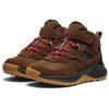 HIGHTRAIL MID WP CHILDREN dark earth/garnet