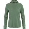 Abisko Wool Hoodie W Patina Green