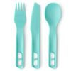 Passage Cutlery Set - [3 Piece] - Blue, Aqua Sea Blue