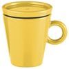 Travel coffee mug COFFEE & GO yellow