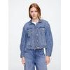 715893-00 Džínová bunda SuperSoft Modrá