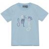 Girls T-shirt W. Print S/S-7148-Summer Song