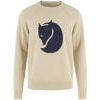 Fjällräven Logo Knit Sweater M Light Beige