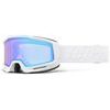 OKAN HiPER Goggle - White/Turquoise - Mirror Turquoise Lens