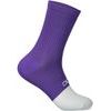 POC Flair Sock Mid Sapphire Purple/Hydrogen White