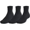 Unisex UA TC Qtr (3 páry)-BLK