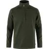 FJÄLLRÄVEN Övik Fleece Half Zip M, Deep Forest