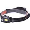 WN30 LED čelová nabíjecí svítilna, 3W + COB,150 + 60lm, Li-Ion