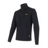 MERINO UPPER men's sweatshirt short zip black