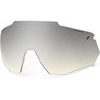 RACETRAP Replacement Lens - Low-light Yellow Silver Mirror