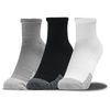 Heatgear Quarter 3pk grey