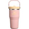 IceFlow™ Flip Straw 2.0 Tumbler 600 ml Peach Rose