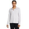 Tech 1/2 Zip Twist, Halo Gray / White